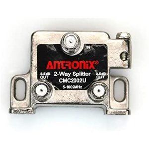 Antronix CMC2002U Universal 2-Way Splitter (Nickel